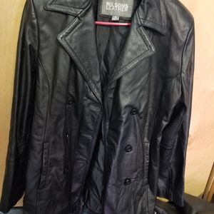 Ladies Leather Blazer